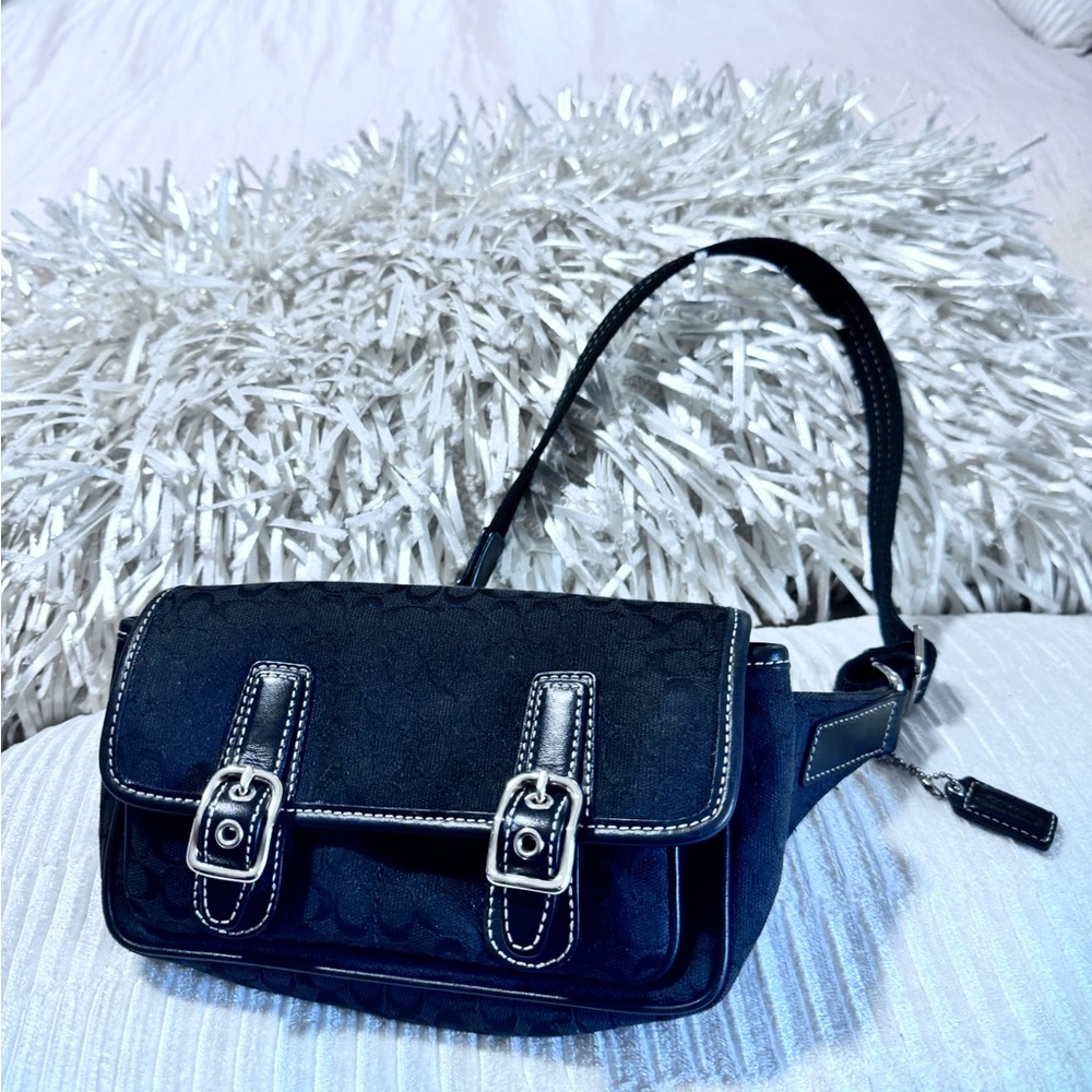 Coach brand funny pack , color black, like new